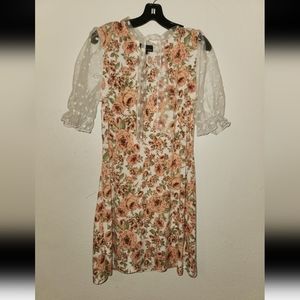 Alison Andrews Floral Dress large